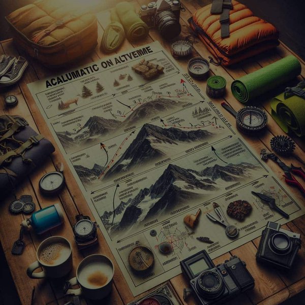 Quelles sont les stratégies d'acclimatation à l'altitude pour un camping en haute montagne?