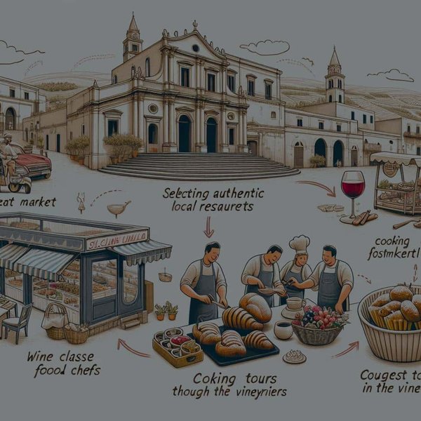 Quelles sont les étapes pour créer un itinéraire de voyage culinaire en Sicile?