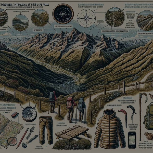 Comment effectuer la traversée des Alpes à pied : conseils et itinéraires ?