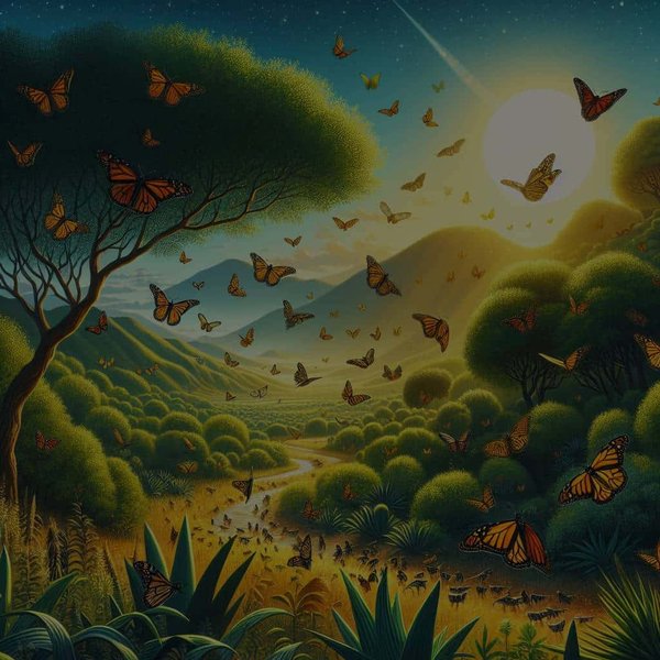 En quelle saison peut-on observer les migrations des papillons monarques au Mexique ?