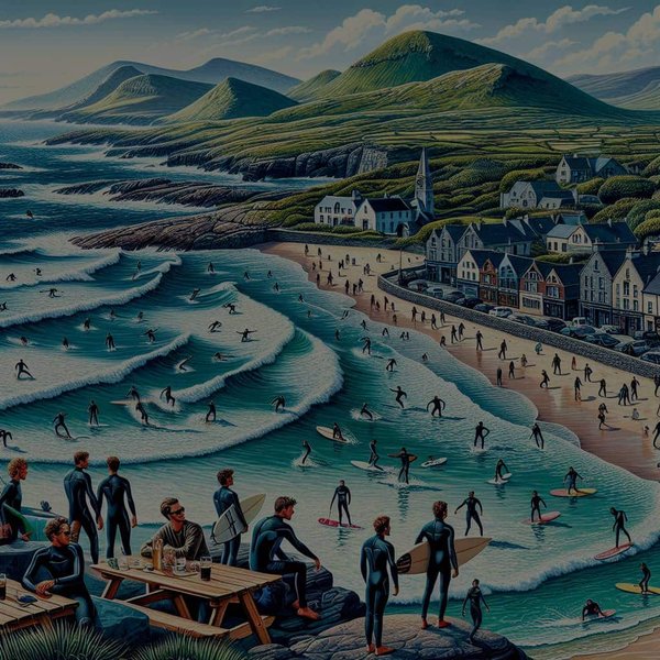 Quels sont les meilleurs endroits pour une expérience de surf en Irlande ?