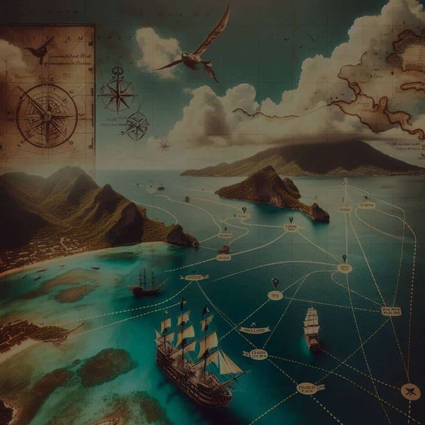 Quels sont les itinéraires de croisières spécialisés dans les visites de sites historiques de la piraterie dans les Caraïbes?